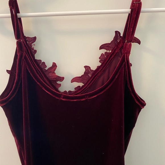 Harlowe & Graham Velvet bodysuit - Picture 3 of 4